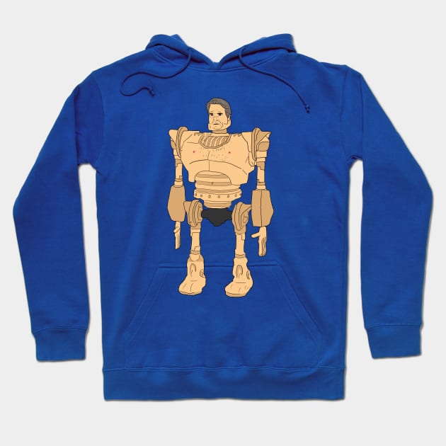 Jeremy Irons Giant Hoodie by Pretty Weird